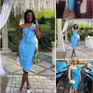 Blue dress size XS baby blue cocktail dress​​​​​​​